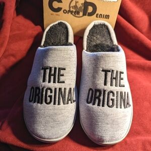 NWT Copper Denim Men's "The Original" Slippers Size L